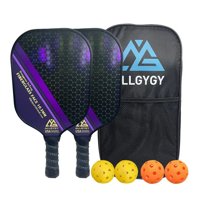 Apakah dayung pickleball gentian kaca?