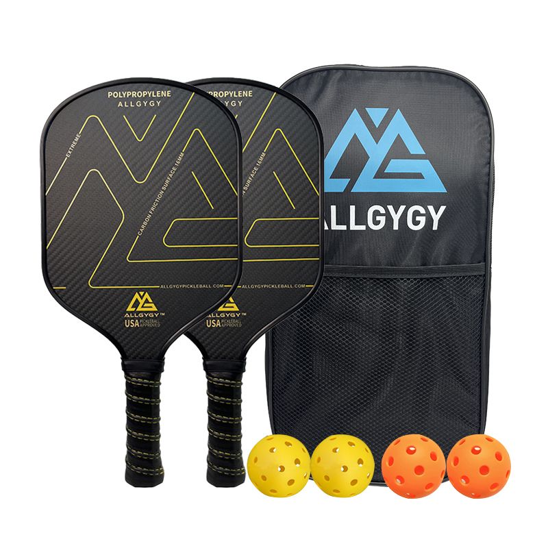 T700 3K Carbon Fiber Pickleball dan Set Kayuh